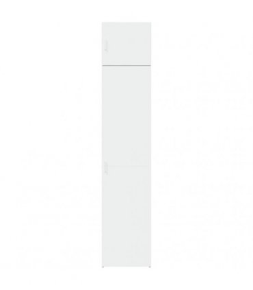vidaXL Slim Storage Cabinet White 45x42,5x225 cm Engineered Wood