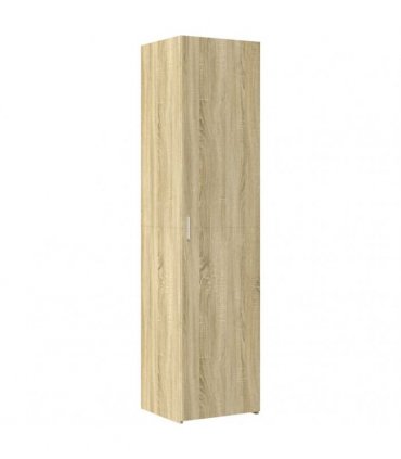 vidaXL Slim Storage Cabinet Sonoma Oak 45x42,5x225 cm Engineered Wood