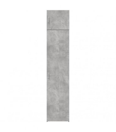 vidaXL Slim Storage Cabinet Concrete Grey 45x42.5x225 cm