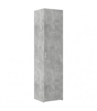 vidaXL Slim Storage Cabinet Concrete Grey 45x42.5x225 cm