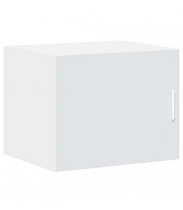 vidaXL Slim Storage Cabinet White 50x42,5x225 cm Engineered Wood