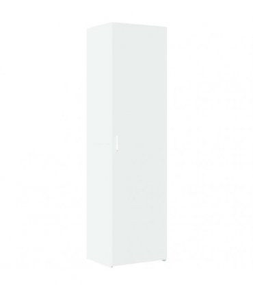 vidaXL Slim Storage Cabinet White 50x42,5x225 cm Engineered Wood