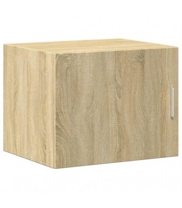 vidaXL Slim Storage Cabinet Sonoma Oak 50x42,5x225 cm Engineered Wood