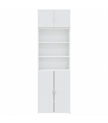 vidaXL Storage Cabinet White 70x42,5x225 cm Engineered Wood
