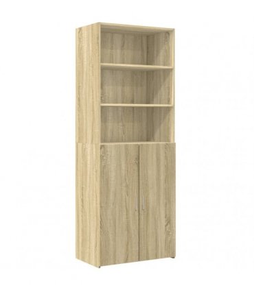 vidaXL Storage Cabinet Sonoma Oak 70x42,5x225 cm Engineered Wood