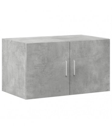 vidaXL Storage Cabinet Concrete Grey 70x42,5x225 cm Engineered Wood