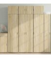 vidaXL Storage Cabinet Sonoma Oak 70x42,5x225 cm Engineered Wood