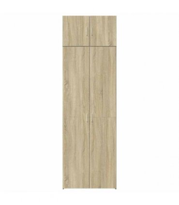 vidaXL Storage Cabinet Sonoma Oak 70x42,5x225 cm Engineered Wood