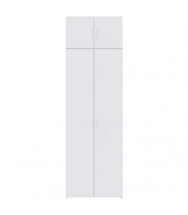 vidaXL Storage Cabinet White 70x42,5x225 cm Engineered Wood