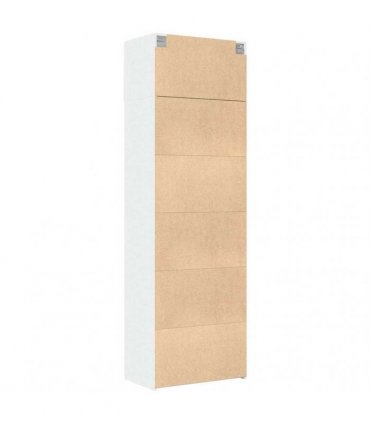 vidaXL Storage Cabinet White 70x42,5x225 cm Engineered Wood