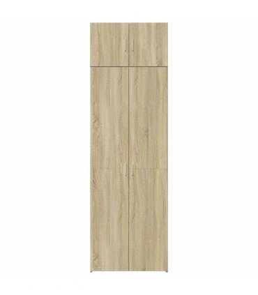 vidaXL Storage Cabinet Sonoma Oak 70x42,5x225 cm Engineered Wood
