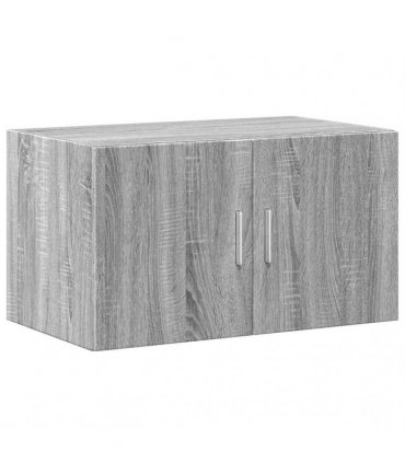 vidaXL Storage Cabinet Grey Sonoma 70x42,5x225 cm Engineered Wood