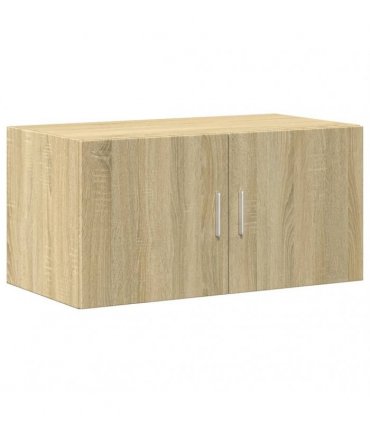 vidaXL Storage Cabinet Sonoma Oak 80x42,5x225 cm Engineered Wood