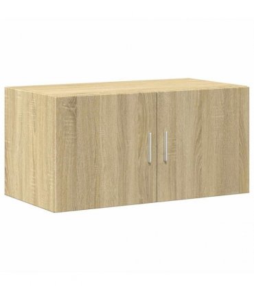 vidaXL Storage Cabinet Sonoma Oak 80x42,5x225 cm Engineered Wood