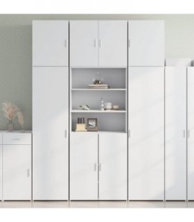 vidaXL Highboard White 80x42,5x249 cm Engineered Wood