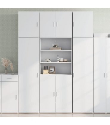 vidaXL Highboard White 80x42,5x249 cm Engineered Wood