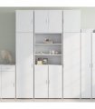 vidaXL Highboard White 80x42,5x249 cm Engineered Wood