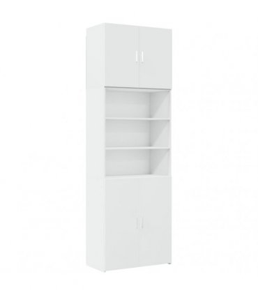 vidaXL Highboard White 80x42,5x249 cm Engineered Wood