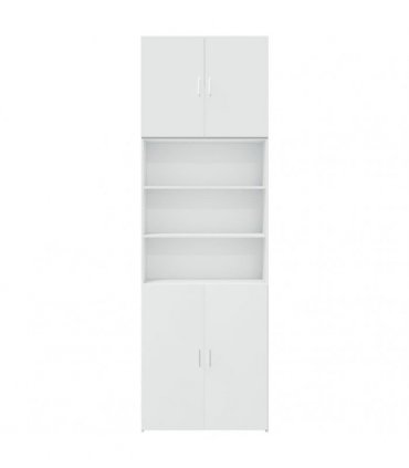 vidaXL Highboard White 80x42,5x249 cm Engineered Wood