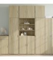 vidaXL Highboard Sonoma Oak 80x42,5x249 cm Engineered Wood