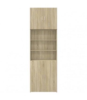 vidaXL Highboard Sonoma Oak 80x42,5x249 cm Engineered Wood