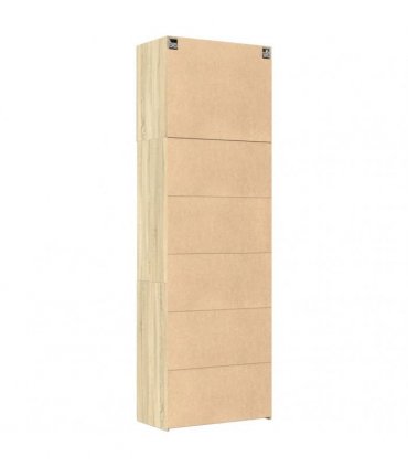 vidaXL Highboard Sonoma Oak 80x42,5x249 cm Engineered Wood