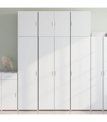 vidaXL Highboard White 80x42,5x249 cm Engineered Wood