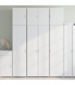 vidaXL Highboard White 80x42,5x249 cm Engineered Wood