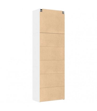vidaXL Highboard White 80x42,5x249 cm Engineered Wood