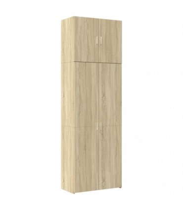 vidaXL Highboard Sonoma Oak 80x42,5x249 cm Engineered Wood