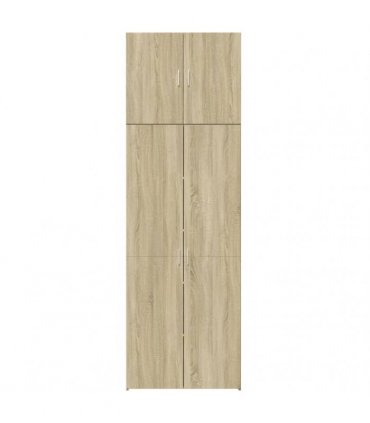 vidaXL Highboard Sonoma Oak 80x42,5x249 cm Engineered Wood
