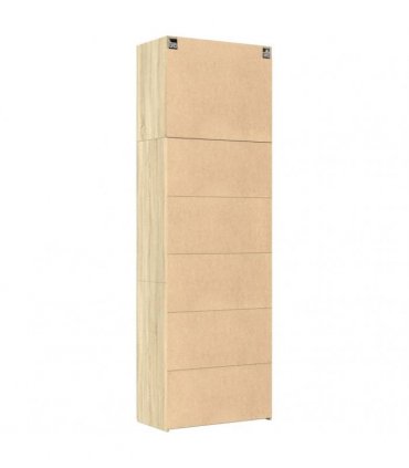 vidaXL Highboard Sonoma Oak 80x42,5x249 cm Engineered Wood