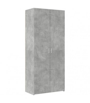 vidaXL Highboard Concrete Grey 80x42,5x249 cm Engineered Wood