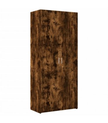 vidaXL Highboard Smoked Oak 80x42,5x249 cm Engineered Wood
