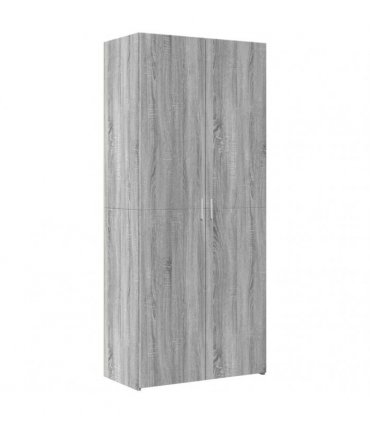 vidaXL Highboard Grey Sonoma 80x42,5x249 cm Engineered Wood