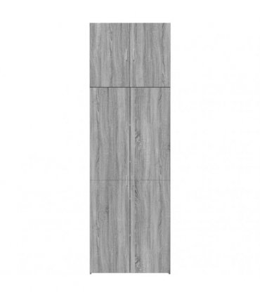 vidaXL Highboard Grey Sonoma 80x42,5x249 cm Engineered Wood
