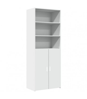 vidaXL Highboard White 70x42,5x185 cm Engineered Wood