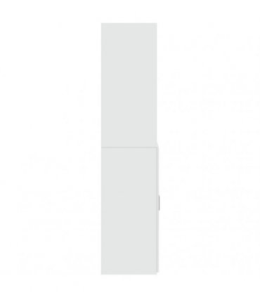 vidaXL Highboard White 70x42,5x185 cm Engineered Wood