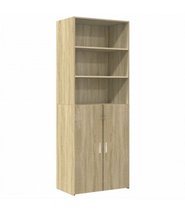 vidaXL Highboard Sonoma Oak 70x42,5x185 cm Engineered Wood