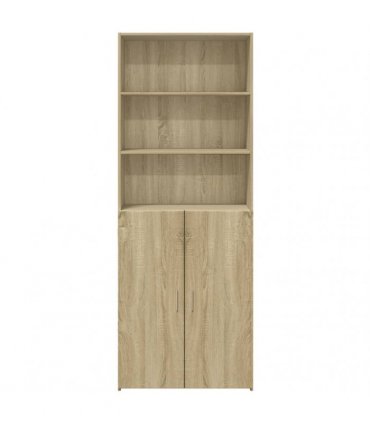 vidaXL Highboard Sonoma Oak 70x42,5x185 cm Engineered Wood