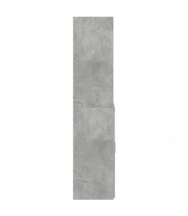 vidaXL Highboard Concrete Grey 70x42,5x185 cm Engineered Wood