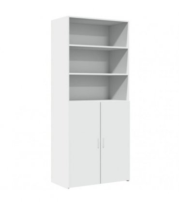 vidaXL Highboard White 80x42,5x185 cm Engineered Wood
