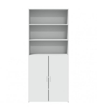vidaXL Highboard White 80x42,5x185 cm Engineered Wood