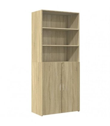 vidaXL Highboard Sonoma Oak 80x42,5x185 cm Engineered Wood