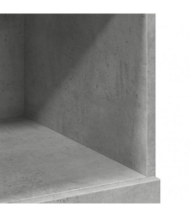 vidaXL Highboard Concrete Grey 80x42,5x124 cm Engineered Wood