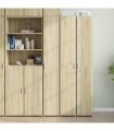 vidaXL Highboard Sonoma Oak 30x42,5x185 cm Engineered Wood