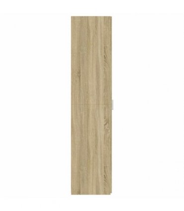 vidaXL Highboard Sonoma Oak 30x42,5x185 cm Engineered Wood