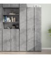 vidaXL Highboard Concrete Grey 30x42,5x185 cm Engineered Wood