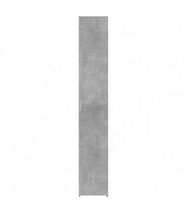 vidaXL Highboard Concrete Grey 30x42,5x185 cm Engineered Wood