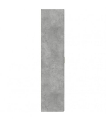 vidaXL Highboard Concrete Grey 30x42,5x185 cm Engineered Wood
